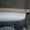 brodzik 80 / 80 biały standard koło - 2
