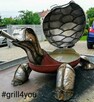 Palenisko ogrodowe Żółw #grill4you - 2