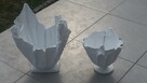 Sprzedam śliczne ozdobne ręcznie robione doniczki cementowe - 4