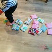 Woreczki sensoryczne korekcyjne gimnastyczne 8 szt - 12