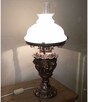 Miedziana lampa ala naftowa - styl retro - 2