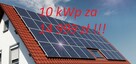 Zestaw fotowoltaiczny 10kWp z opcją montażu