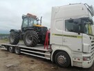 Transport ciągników, maszyn rolniczych i budowlanych.
