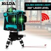 Poziomica Laserowa HILDA 12 Linii Wysyłka 12h 10szt - 4