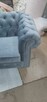 Narożnik glamour 250x160 f spania chesterfield głęboki pik - 5