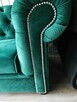 Sofa glamour z f spania chesterfield butelkowa zielen - 5