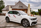 Auto do ślubu Samochód na wesele biały SUV VW Tiguan R-Line - 15