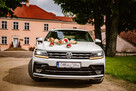 Auto do ślubu Samochód na wesele biały SUV VW Tiguan R-Line - 11