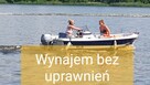 Wynajem motorówki nad Zegrzem Bez Uprawnień - 1