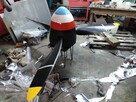 Renowacja i odbudowa śmigieł samolotu części na ekspozycje . - 2