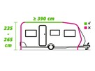 Kampa Club Air 390 Przedsionek przyczepa camper - 9