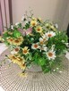 Wiosenny stroik z polnych kwiatów, wysyłka GRATIS - 3