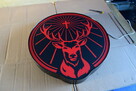 Neon Jagermeister, Logo LED Jagermaister, Podświetlany obraz - 4