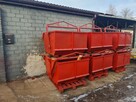 Pojemnik na gruz 1m³, Koleba samowyładowcza 1m³, - 4