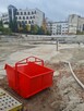 Pojemnik na gruz 1m³, Koleba samowyładowcza 1m³, - 2
