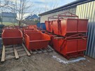 Pojemnik na gruz 1m³, Koleba samowyładowcza 1m³, - 5