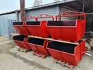 Pojemnik na gruz 1m³, Koleba samowyładowcza 1m³, - 7