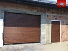 Drzwi do garażu w kolorze złoty dąb pod wymiar - 4