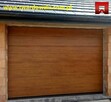 Brama segmentowa garażowa kolor złoty dąb i inne renolity - 1