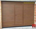 Brama segmentowa garażowa kolor złoty dąb i inne renolity - 3