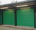 Brama garażowa segmentowa do otworu 3000x2375 mm kolor zielony - 4
