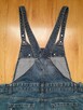 Spodnie ogrodniczki jeans damskie krótkie nogawki rozmiar 42 - 4