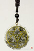 NASZYJNIK TALIZMAN LABRADORYT WISIOR AMULET MIEDŹ PREZENT - 3