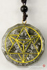 NASZYJNIK TALIZMAN LABRADORYT WISIOR AMULET MIEDŹ PREZENT - 11