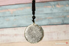 NASZYJNIK TALIZMAN LABRADORYT WISIOR AMULET MIEDŹ PREZENT - 10