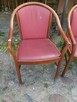 Krzesła z podlokietnikami na taras 4szt - 2
