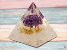 PIRAMIDKA ORGONIT KRYSZTAŁ AMETYST MEDYTACJA REIKI PREZENT - 3