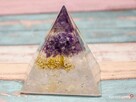 PIRAMIDKA ORGONIT KRYSZTAŁ AMETYST MEDYTACJA REIKI PREZENT - 7