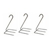 Hak Haki Do Wędzenia KURCZAKA GRUBY 4 mm INOX 3 sztuki - 2