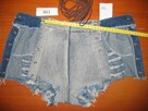 Szorty Spodenki Damskie Seksowne Lato Jeans Krótkie XL - 5