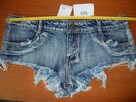 Spodenki Damskie 635 Szorty Krótkie Skąpe Jeans Dżins XXL - 8