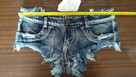 Szorty Spodenki 635 Jeans Seksowne Damskie Biodrówki S - 6