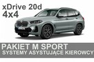 BMW X3 xDrive 20d 190KM Pakiet M Systemy asystujące kierowcy Refl. Led 3017zł - 1