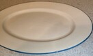 Półmisek owalny porcelana ; Włocławek , Karolina - 15