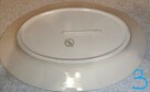 Półmisek owalny porcelana ; Włocławek , Karolina - 14