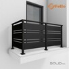 Balustrada taras balkon barierka poręcz RAL - 7