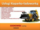 WYNAJEM USŁUGI koparko-ładowarką Sosnowiec KOPARKA SOSNOWIEC - 2