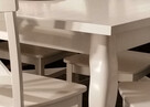 Stół kuchenny z krzesłami - zestaw z drewna na zamówienie - 3