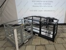 Kosz narzędziowy MINI z mocowaniem Euroramka + widły - ocynk - 4