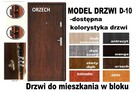 Drzwi zewnętrzne wejściowe wewnątrzklatkowe - 8