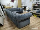 Narożnik glamour 220x300 chesterfield głeboki pik - 11