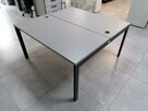 Stelaż konstrukcja na 2, 4 biurka lub 6 biurek blaty 140x70 - 6