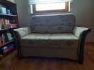 Komplet wypoczynkowy sofa+ fotel - 2