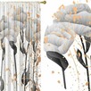 Nowe Gotowe Zasłony Na Żabki 250x140 cm / Okno / Kwiaty - 1