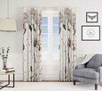 Nowe Gotowe Zasłony Na Żabki 250x140 cm / Okno / Kwiaty - 3