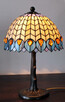 Lampa Tiffany Pfauenfeder model CREATIVE E40526 - 1
